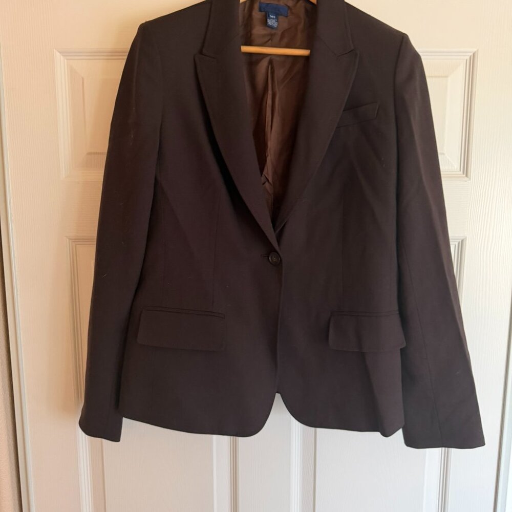 J. Crew Wool Fitted Blazer Tall